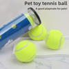 Rubber Dog Chew Toys Elastic Tennis Balls for Pets